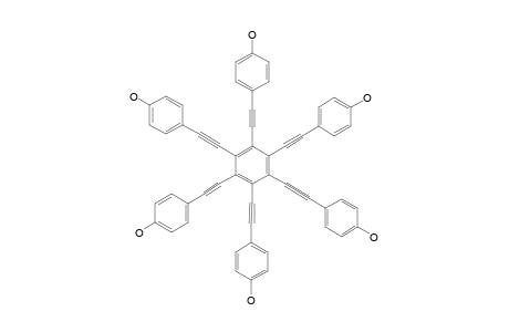 HEXAKIS-(4-HYDROXYPHENYLETHYNYL)-BENZENE