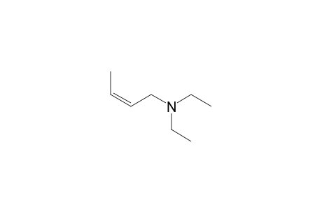 (2Z)-N,N-Diethyl-2-buten-1-amine