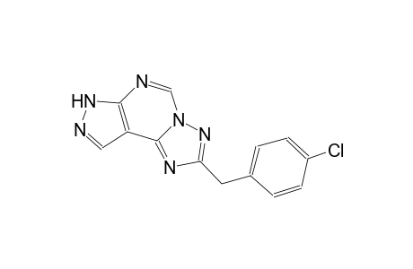 2-(4-chlorobenzyl)-7H-pyrazolo[4,3-e][1,2,4]triazolo[1,5-c]pyrimidine