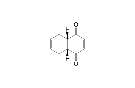 cis-5-Methyl-5,8,9,10-tetrahydro-cis-1,4-naphthoquinone
