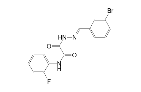 N'-[(E)-(3-bromobenzylidene)amino]-N-(2-fluorophenyl)oxamide