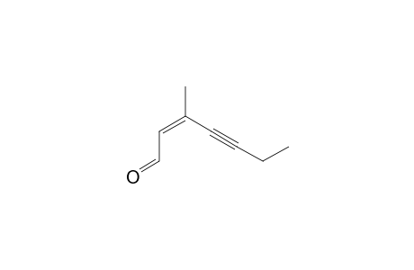 (Z)-3-methylhept-2-en-4-ynal