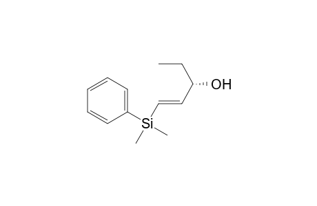 (E,3S)-1-[dimethyl(phenyl)silyl]-1-penten-3-ol