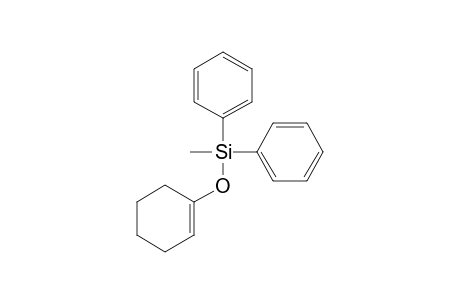 1-cyclohexenyloxy-methyl-diphenylsilane