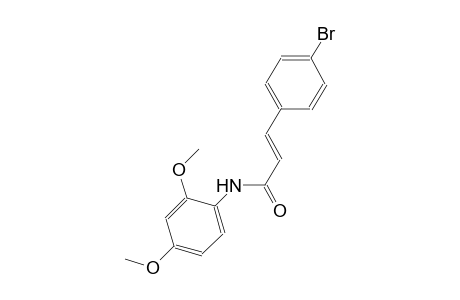 (2E)-3-(4-bromophenyl)-N-(2,4-dimethoxyphenyl)-2-propenamide
