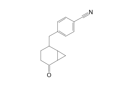 5-(p-Cyanobenzyl)bicyclo[4.1.0]heptan-2-one