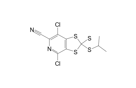 4,7-DICHLORO-2-ISOPROPYLTHIO-2-MERCAPTO-1,3-DITHIOLO-[4.5-C]-PYRIDINE