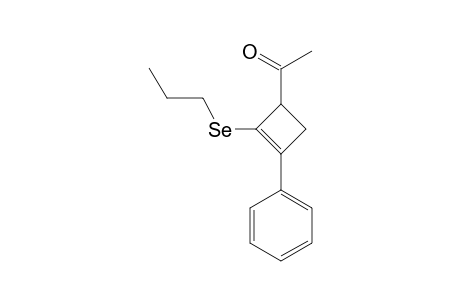3-ACETYL-1-PHENYL-2-PROPYLSELENO-1-CYCLOBUTENE