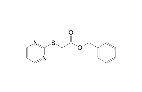 Benzyl [(pyrimidin-2'-yl)thio]-acetate