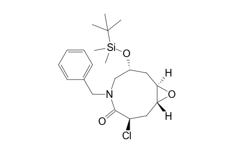 (3R,5R,6R,8R)-1-Benzyl-8-(tert-butyldimethylsilyloxy)-3-chloro-5,6-epoxyazonan-2-one