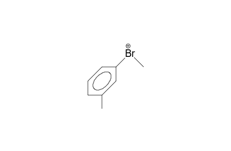 Methyl-M-tolyl-bromonium cation
