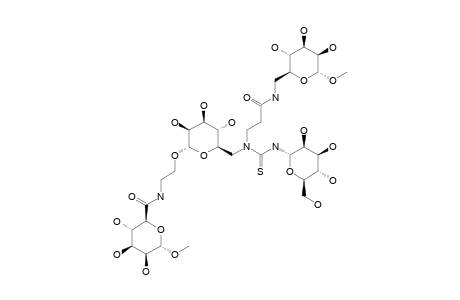 #16;2-[(6'''-DEOXY-1'''-O-METHYL-ALPHA-D-MANNOPYRANOS-6'''-YL)-CARBAMOYL]-ETHYL-6-DEOXY-6-N-[(ALPHA-D-MANNOPYRANOSYL)-THIOCARBAMOYL]-N-[2-[(6''-DEOXY-1''-O-M