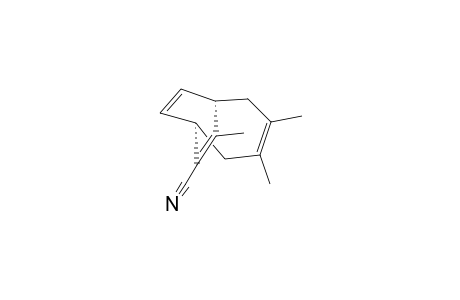 7-CYANO-3,4,8-TRIMETHYLBICYClO-[4.2.2]-DECA-3,7,9-TRIENE