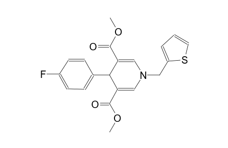 4-(4-Fluoro-phenyl)-1-thiophen-2-ylmethyl-1,4-dihydro-pyridine-3,5-dicarboxylic acid dimethyl ester