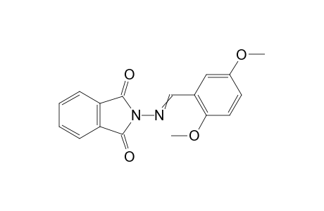 2-[(2,5-Dimethoxybenzylidene)amino]-1H-isoindole-1,3(2H)-dione