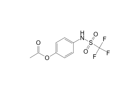 Methanesulfonamide, N-[4-(acetyloxy)phenyl]-1,1,1-trifluoro-