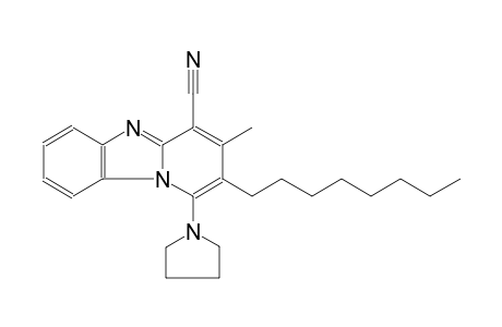 3-methyl-2-octyl-1-(1-pyrrolidinyl)pyrido[1,2-a]benzimidazole-4-carbonitrile