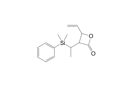 (2SR,3RS)-[(1RS)-1-Dimethyl(phenyl)silylethyl]-3-ethenylpropano-3-lactone
