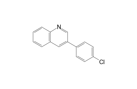 3-(4-Chlorophenyl)quinoline