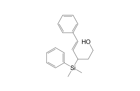 (2R*,3R*)-(E)-5-Phenyl-3-(dimethylphenylsilyl)pent-4-enol
