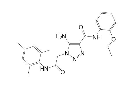 5-amino-N-(2-ethoxyphenyl)-1-[2-(mesitylamino)-2-oxoethyl]-1H-1,2,3-triazole-4-carboxamide