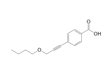 4-(3-Butoxypropynyl)benzoic acid