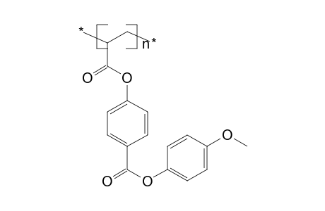 Poly[1-(methoxy-1,4-phenyleneoxy-1,4-benzoyloxycarbonyl)ethylene]