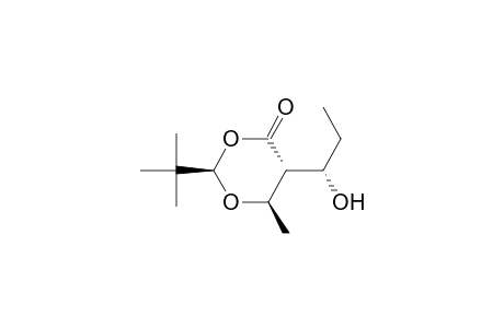 (2R,5R,6R)-2-tert-butyl-5-[(1S)-1-hydroxypropyl]-6-methyl-1,3-dioxan-4-one