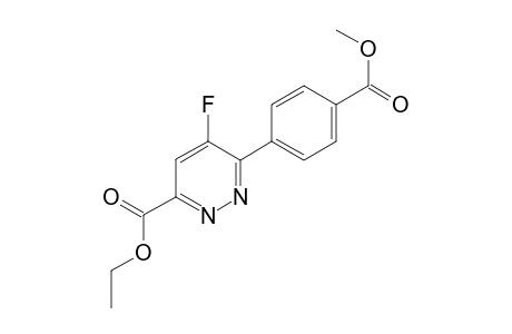 Ethyl 5-fluoro-6-(4-(methoxycarbonyl)phenyl)pyridazine-3-carboxylate