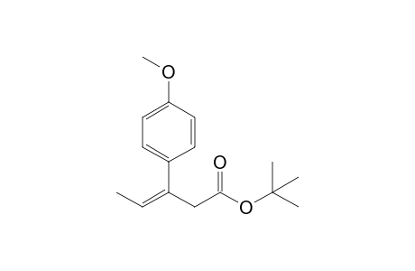 (Z)-tert-Butyl 3-(4-methoxyphenyl)-3-pentenoate