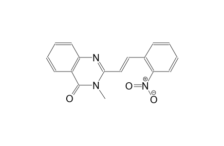 3-methyl-2-[(E)-2-(2-nitrophenyl)ethenyl]-4(3H)-quinazolinone