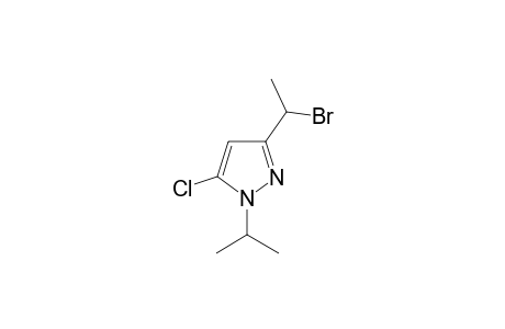3-(1-bromoethyl)-5-chloro-1-(1-methylethyl)-1H-pyrazole