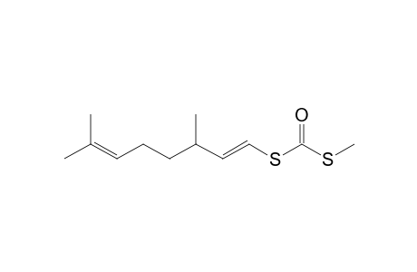 S-Methyl O-{3-[3',7'-dimethyl-1',6'-octadienyl]}dithiocarbonate