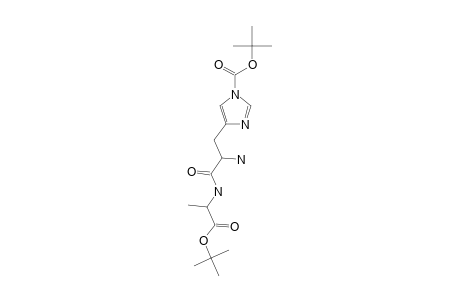 [N(IM)-(TERT.-BUTOXYCARBONYL)-L-HISTIDYL]-L-ALANINE-TERT.-BUTYLESTER