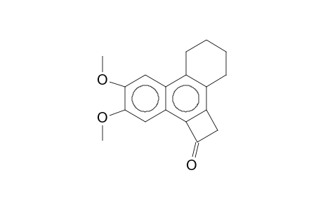 8,9-Dimethoxy-2,3,4,5,6-pentahydrocyclobuta[2,1-l]phenanthren-1-one