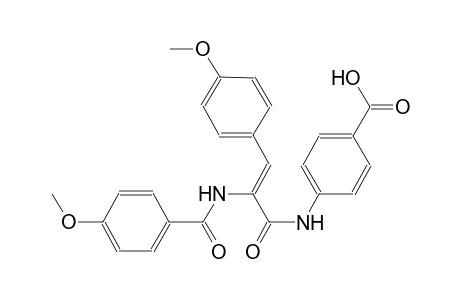 benzoic acid, 4-[[(2Z)-2-[(4-methoxybenzoyl)amino]-3-(4-methoxyphenyl)-1-oxo-2-propenyl]amino]-