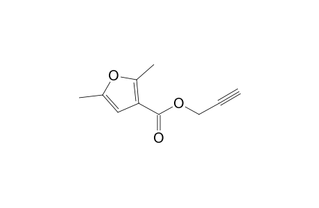 3-Furancarboxylic acid, 2,5-dimethyl-, 2-propynyl ester