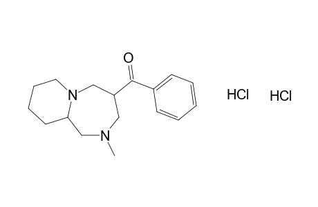 1,2,3,4,5,6,7,8,9,10,10a-decahydro-2-methylpyrido[1,2-a][1,4]diazepin-4-yl p-methoxyphenyl ketone, dihydrochloride
