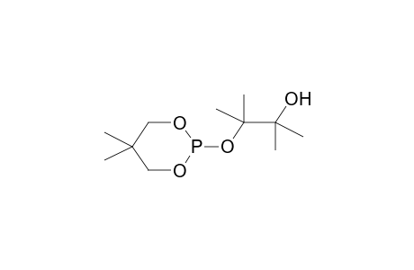 5,5-DIMETHYL-2-(1,1,2,2-TETRAMETHYL-2-HYDROXYETHOXY-1,3,2-DIOXAPHOSPHORINANE