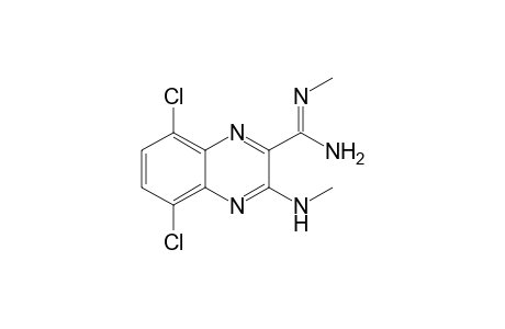 N-Methyl-(5,8-dichloro-3-methylamino-2-quinoxalinyl)carboxamidine
