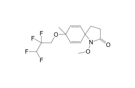 1-Methoxy-8-methyl-8-(2,2,3,3-tetrafluoropropoxy)-1-azaspiro[4.5]deca-6,9-dien-2-one