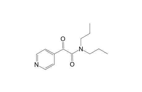 N,N-Di(n-propyl)-4-pyridylglyoxamide