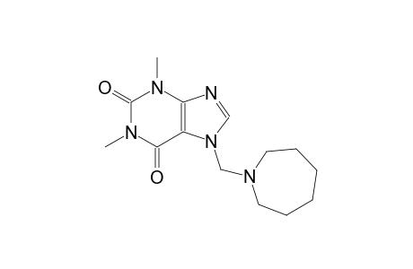 7-(hexahydro-1H-azepin-1-ylmethyl)-1,3-dimethyl-3,7-dihydro-1H-purine-2,6-dione
