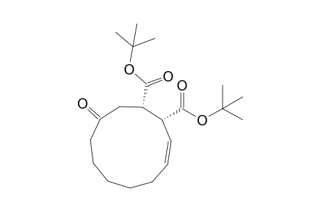 Di-tert-Butyl (Z)-4-oxocycloundeca-10-ene-cis-1,2-dicarboxylate
