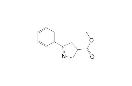 5-Phenyl-1-pyrroline-3-carboxylic acid methyl ester