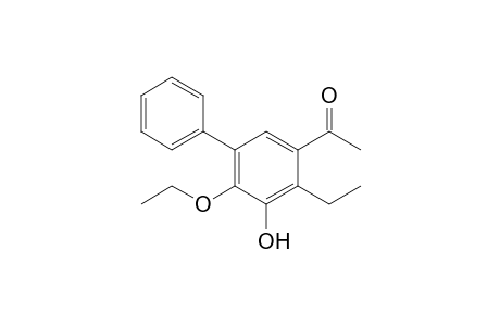 1-(6-Ethoxy-5-hydroxy-4-ethylbiphenyl-3-yl)ethanone
