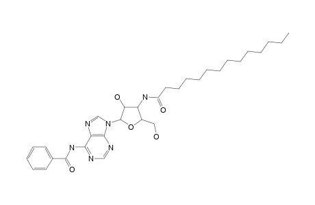 3'-DEOXY-3'-(TETRADECANAMIDO)-N(6)-BENZOYL-ADENOSINE