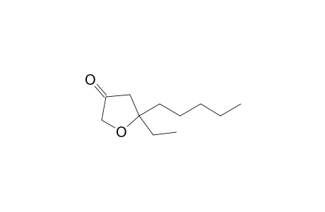 5-Ethyl-5-pentyl-4,5-dihydro-3(2H)-furanone