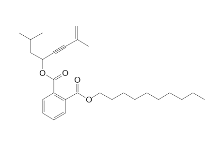 Phthalic acid, decyl 2,7-dimethyloct-7-en-5-yn-4-yl ester