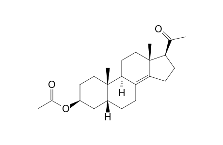 Pregn-8(14)-en-20-one, 3-(acetyloxy)-, (3.beta.,5.beta.)-